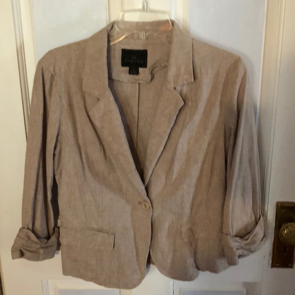 Linen blazer